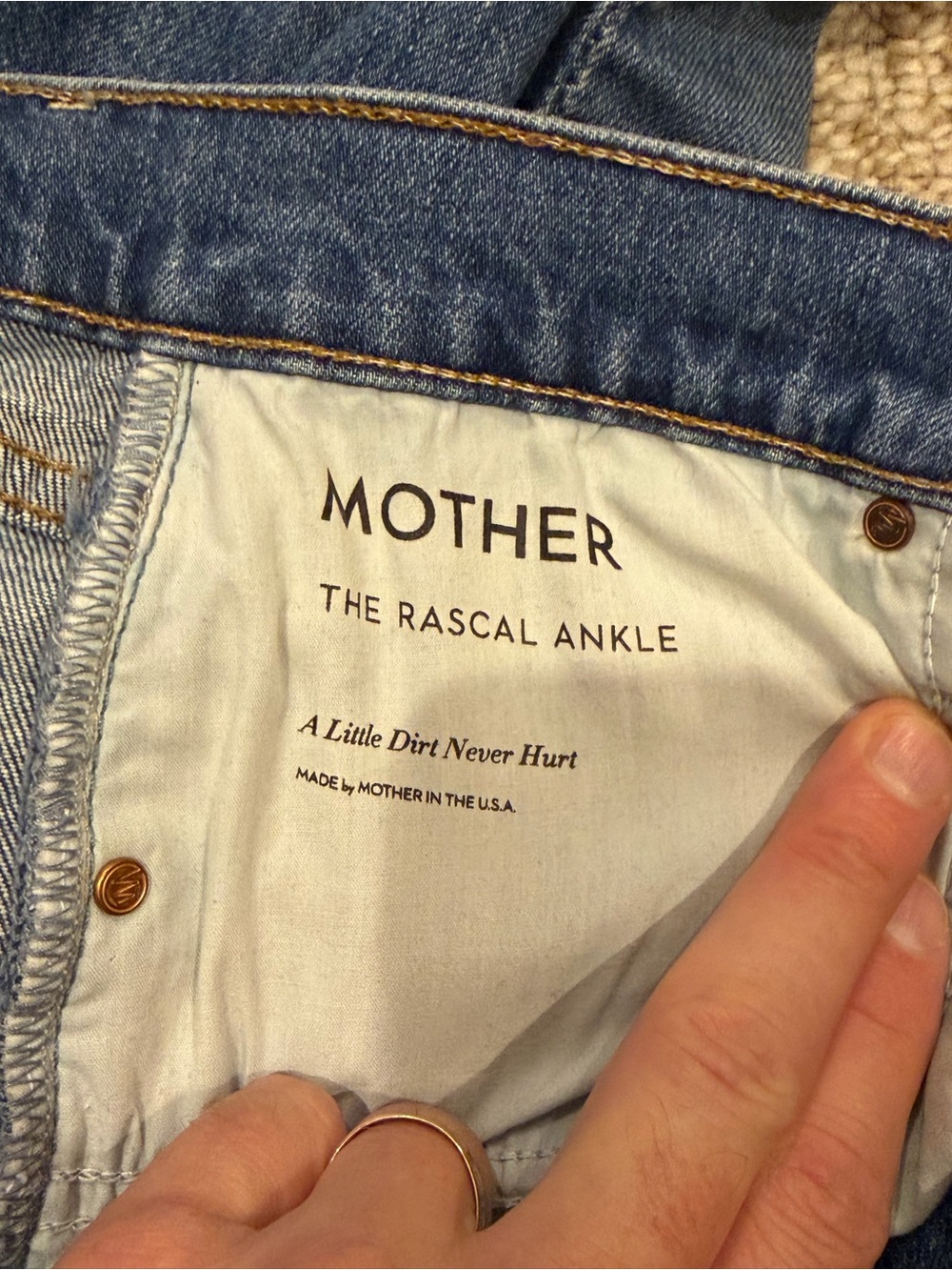 MOTHER Rascal Ankle Jeans - Picture 7 of 7